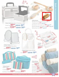 Clicks Christmas Gifts (1 Nov - 24 Dec), page 59