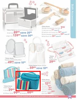 Clicks Christmas Gifts (1 Nov - 24 Dec), page 59