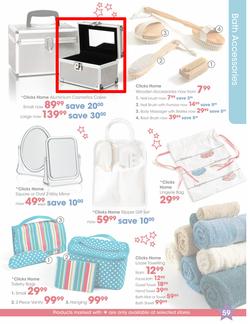 Clicks Christmas Gifts (1 Nov - 24 Dec), page 59