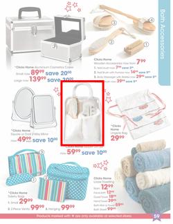 Clicks Christmas Gifts (1 Nov - 24 Dec), page 59