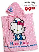 Hello Kitty Hooded Towel