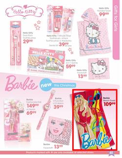 Clicks Christmas Gifts (1 Nov - 24 Dec), page 61