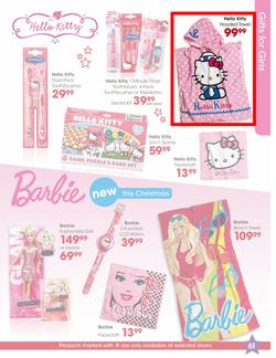 Clicks Christmas Gifts (1 Nov - 24 Dec), page 61