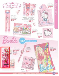 Clicks Christmas Gifts (1 Nov - 24 Dec), page 61