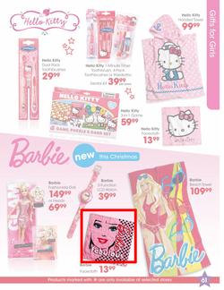 Clicks Christmas Gifts (1 Nov - 24 Dec), page 61