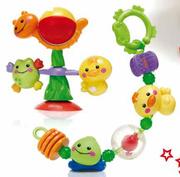 Fisher-Price Peg Snap Beads or Peg Suction Toys