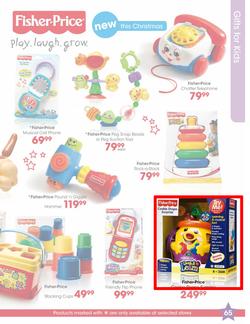 Clicks Christmas Gifts (1 Nov - 24 Dec), page 65