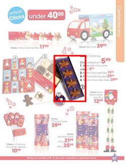 Clicks Christmas Gifts (1 Nov - 24 Dec), page 67