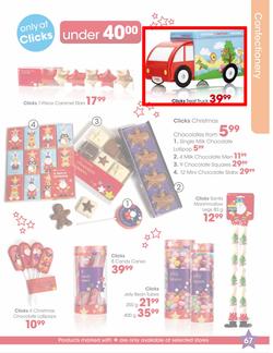Clicks Christmas Gifts (1 Nov - 24 Dec), page 67