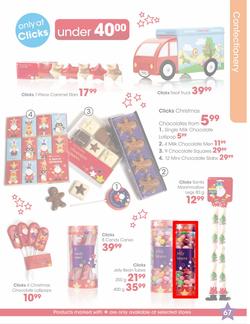 Clicks Christmas Gifts (1 Nov - 24 Dec), page 67