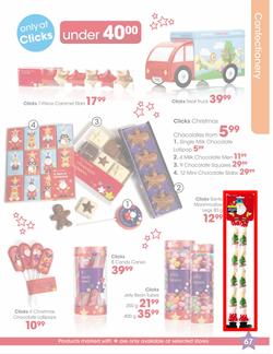 Clicks Christmas Gifts (1 Nov - 24 Dec), page 67
