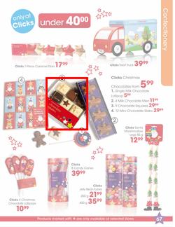 Clicks Christmas Gifts (1 Nov - 24 Dec), page 67