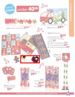 Clicks Christmas Gifts (1 Nov - 24 Dec), page 67