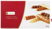 D.Licious Shortbread Fingers In Belgian Chocolate-63gm