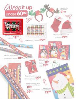 Clicks Christmas Gifts (1 Nov - 24 Dec), page 70