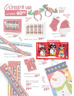 Clicks Christmas Gifts (1 Nov - 24 Dec), page 70