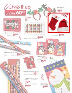 Clicks Christmas Gifts (1 Nov - 24 Dec), page 70