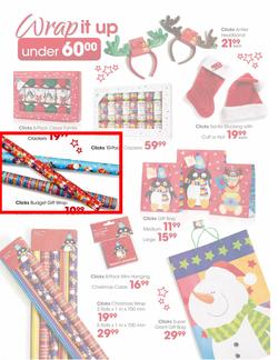 Clicks Christmas Gifts (1 Nov - 24 Dec), page 70