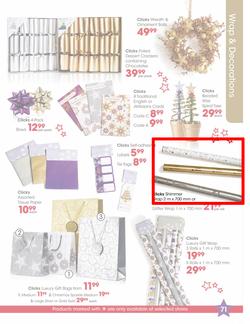 Clicks Christmas Gifts (1 Nov - 24 Dec), page 71