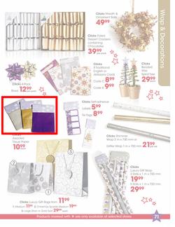 Clicks Christmas Gifts (1 Nov - 24 Dec), page 71
