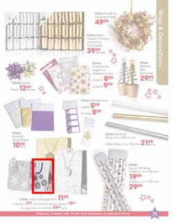 Clicks Christmas Gifts (1 Nov - 24 Dec), page 71