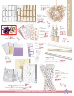 Clicks Christmas Gifts (1 Nov - 24 Dec), page 71