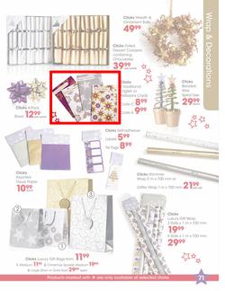 Clicks Christmas Gifts (1 Nov - 24 Dec), page 71