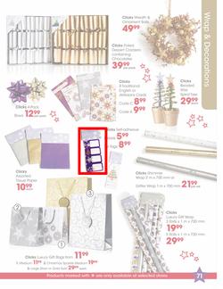 Clicks Christmas Gifts (1 Nov - 24 Dec), page 71