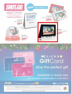 Clicks Christmas Gifts (1 Nov - 24 Dec), page 72