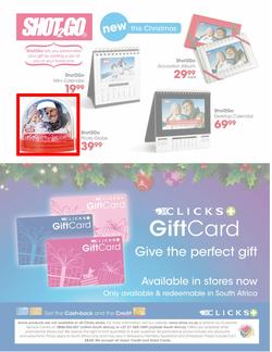 Clicks Christmas Gifts (1 Nov - 24 Dec), page 72