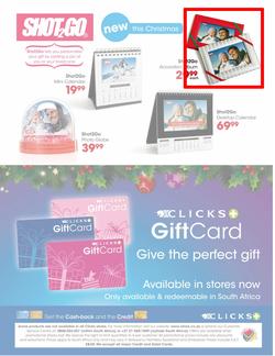 Clicks Christmas Gifts (1 Nov - 24 Dec), page 72