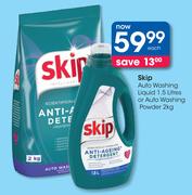 Skip Auto Washing Liquid 1.5L Or Auto Washing Powder 2Kg-Each