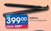 BaByliss 25mm Straightener-Each