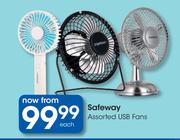 Safeway Assorted USB Fans-Each