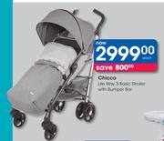 Chicco Life Way 3 Basic Stroller With Bumper Bar-Each