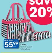 1Clicks Lipstick Queen Toiletry Bags-Each