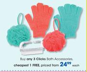 Clicks Bath Accessories-Each
