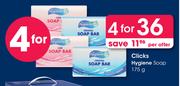 Clicks Hygiene Soap-For 4 x 175g