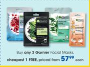 Garnier Facial Masks-Each