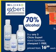 Clicks Expert Hand Sanitisers-Each
