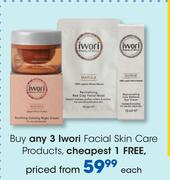 Iwori Facial Skin Care Products-Each