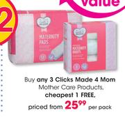 Clicks Made 4 Mom Mother Care Products-Per Pack
