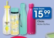 Clicks Water Bottles-Each