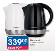 Kambrook 1.7L Cordless Kettle-Each