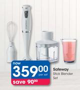Safeway Stick Blender Set