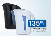Clicks Pay Less Corded Auto Kettle