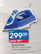 Russell Hobbs 2000 Watt Supreme Glide (Ceramic Soleplate) Iron