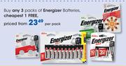 Energizer Batteries-Per Pack