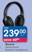 Bounce Samba Series Bluetooth Headphones-Each