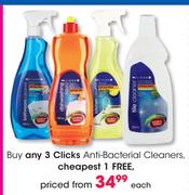 Clicks Anti Bacterial Cleaners-Each
